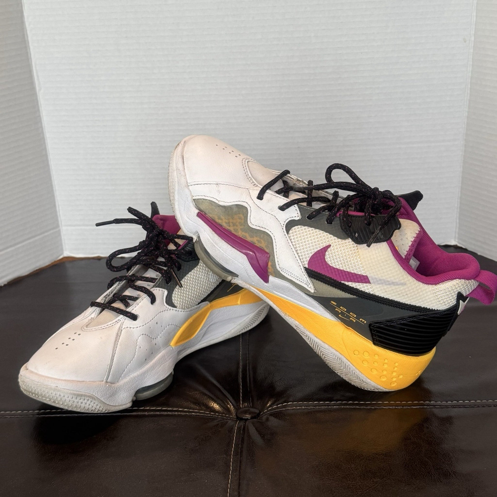 Nike Air Jordan Zoom 92 Basketball Shoes Size:9 Cactus Flower CK184-105 Women